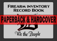 Firearm Inventory Record Book (Soft or Hard Cover)